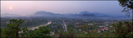 Mount Phou Si in Luang Prabang